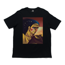 Load image into Gallery viewer, &quot;Cryin&quot; Cut and Sew Wide-body Tee Black
