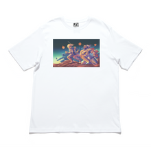 Load image into Gallery viewer, &quot;Youtube Thumbnail&quot; Cut and Sew Wide-body Tee White