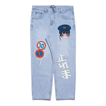 Load image into Gallery viewer, &quot;Police Girl&quot; - Light Denim Jeans