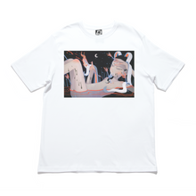 Load image into Gallery viewer, &quot;Tiny Piercing Holes&quot; Cut and Sew Wide-body Tee White