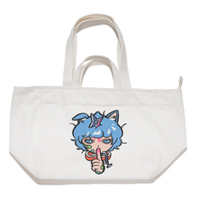 Load image into Gallery viewer, &quot;Bobby&quot; Tote Carrier Bag Cream/Green
