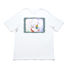 Load image into Gallery viewer, &quot;Benevolent World&quot; - Cut and Sew Wide-body Tee White
