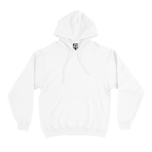 "Offend" Basic Hoodie Black/White