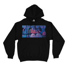 Load image into Gallery viewer, &quot;Wash&quot; Basic Hoodie Black/Pink