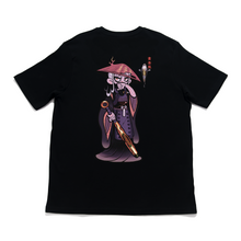 Load image into Gallery viewer, &quot;Asagi&quot; Cut and Sew Wide-body Tee Black