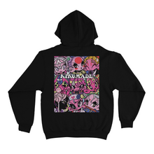 Load image into Gallery viewer, &quot;Hokai Ori Series&quot; Basic Hoodie Black/Pink