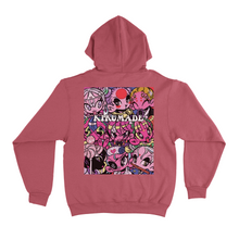 Load image into Gallery viewer, &quot;Hokai Ori Series&quot; Basic Hoodie Black/Pink