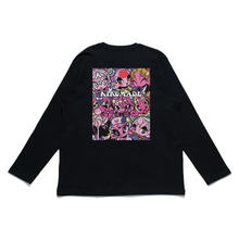 Load image into Gallery viewer, &quot;Hokai Ori Series&quot; Cut and Sew Wide-body Long Sleeved Tee White/Black