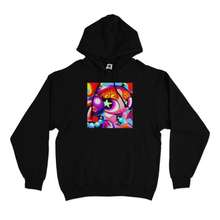 Load image into Gallery viewer, &quot;The Transceivers CATS!&quot; Basic Hoodie Black/White/Pink