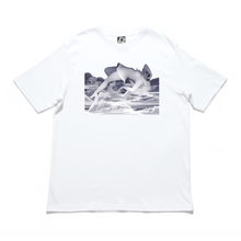 Load image into Gallery viewer, &quot;Don&#39;t Stop Thinking&quot; Cut and Sew Wide-body Tee White