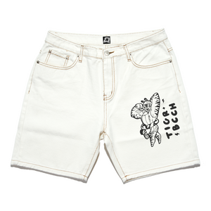 "TIGERA MUSCLE" Chino Shorts Cream