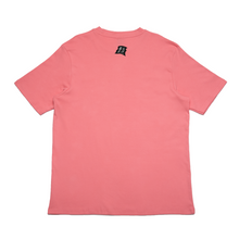 Load image into Gallery viewer, &quot;Stranger in a Dream&quot; Cut and Sew Wide-body Tee White/Salmon Pink