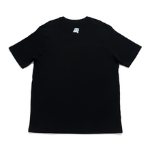 Load image into Gallery viewer, &quot;Flowers&quot; Cut and Sew Wide-body Tee Black