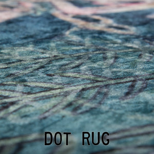 "No thought frogs" Rug