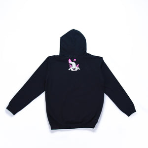 Axolotl Sweatshirt Hoodie Black