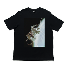 Load image into Gallery viewer, &quot;Silent&quot; Cut and Sew Wide-body Tee White/Black