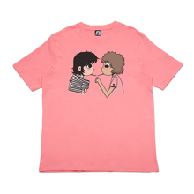 Load image into Gallery viewer, &quot;Boys&quot; Cut and Sew Wide-body Tee Beige/Salmon Pink