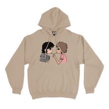 Load image into Gallery viewer, &quot;Boys&quot; Fleece Hoodie Beige/Light Pink