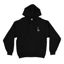 Load image into Gallery viewer, &quot;January&quot; Basic Hoodie Black/Green