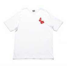 Load image into Gallery viewer, &quot;Coil Back&quot; Cut and Sew Wide-body Tee White