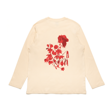 Load image into Gallery viewer, &quot;Early Adult&quot; Cut and Sew Wide-body Long Sleeved Tee White/Beige