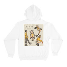 Load image into Gallery viewer, &quot;Bored, Just be You&quot; Basic Hoodie White
