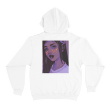 Load image into Gallery viewer, &quot;Stars&quot; Basic Hoodie White/Black