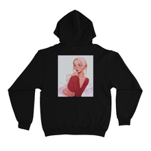 Load image into Gallery viewer, &quot;Red&quot; Basic Hoodie White/Black