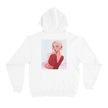 Load image into Gallery viewer, &quot;Red&quot; Basic Hoodie White/Black