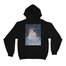Load image into Gallery viewer, &quot;La Lune&quot; Basic Hoodie Black