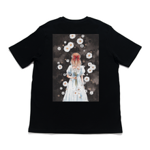 Load image into Gallery viewer, &quot;My Sweet Daisy&quot; Cut and Sew Wide-body Tee White/Black