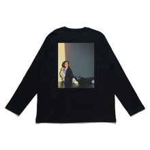 Load image into Gallery viewer, &quot;Exahausted&quot; Cut and Sew Wide-body Long Sleeved Tee White/Black/Beige