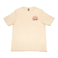 Load image into Gallery viewer, &quot;Peace of Mind&quot; Cut and Sew Wide-body Tee Beige