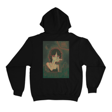 Load image into Gallery viewer, &quot;Touch Starved&quot; Basic Hoodie White/Black