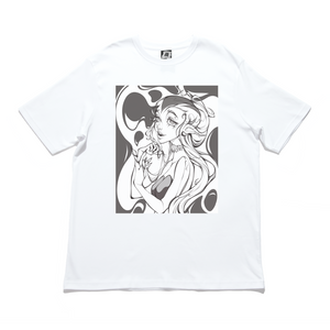 "Seamstress" Cut and Sew Wide-body Tee White