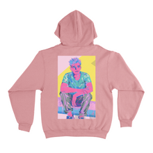 Load image into Gallery viewer, &quot;Waiting&quot; Fleece Hoodie Light Pink