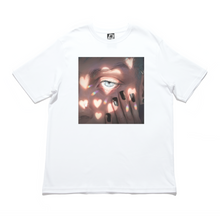 Load image into Gallery viewer, &quot;Heartlight&quot; Cut and Sew Wide-body Tee White/Black