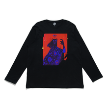 Load image into Gallery viewer, &quot;Vessel&quot; Cut and Sew Wide-body Long Sleeved Tee Black/Beige