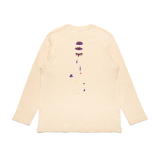 Load image into Gallery viewer, &quot;Vessel&quot; Cut and Sew Wide-body Long Sleeved Tee Black/Beige