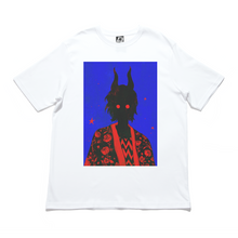 Load image into Gallery viewer, &quot;On a dark Night&quot; Cut and Sew Wide-body Tee White/Beige
