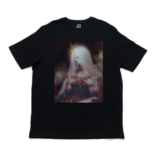 Load image into Gallery viewer, &quot;Ethereal&quot; Cut and Sew Wide-body Tee White/Black