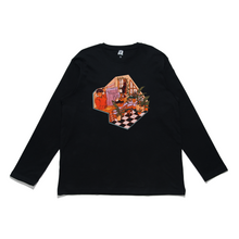 Load image into Gallery viewer, &quot;Greenhouse&quot; Cut and Sew Wide-body Long Sleeved Tee White/Black
