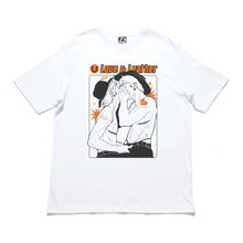 Load image into Gallery viewer, &quot;Rodeo&quot; Cut and Sew Wide-body Tee White/Black/Beige