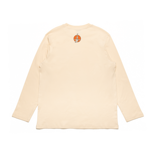 "Rodeo" Cut and Sew Wide-body Long Sleeved Tee White/Black/Beige