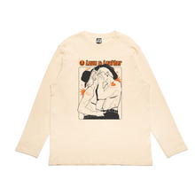 Load image into Gallery viewer, &quot;Rodeo&quot; Cut and Sew Wide-body Long Sleeved Tee White/Black/Beige