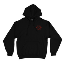 Load image into Gallery viewer, &quot;Lasso Red&quot; Basic Hoodie Black