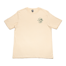 Load image into Gallery viewer, &quot;Lasso Green&quot; Cut and Sew Wide-body Tee White/Beige
