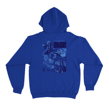 Load image into Gallery viewer, &quot;Someone you really love &quot; Basic Hoodie White/Cobalt Blue