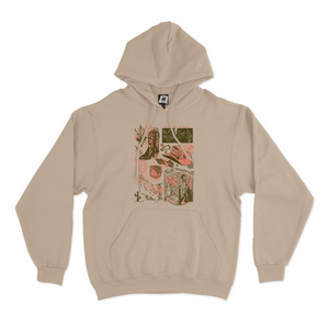 "Someone you really love " Basic Hoodie Beige/Green/Light Pink