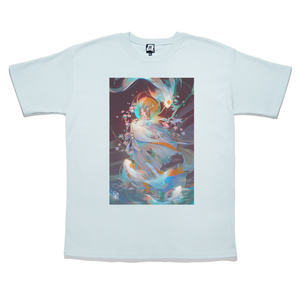 "The Koi" Taper-Fit Heavy Cotton Tee Mint